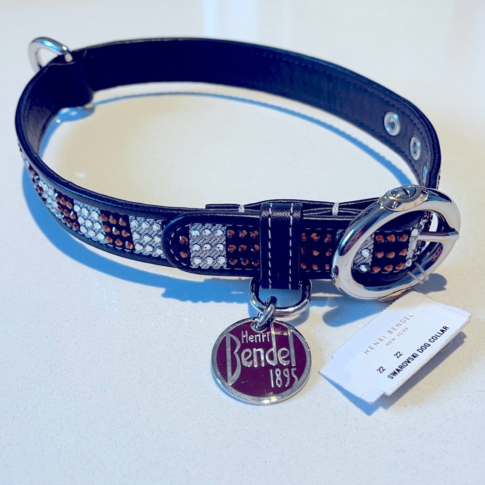 Henri Bendel Swarovski Dog Collar